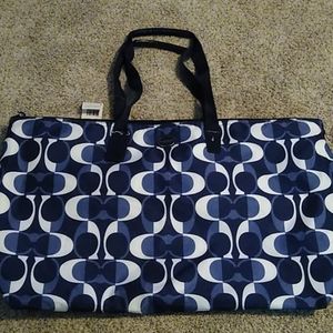 Coach Signature Weekender Bag